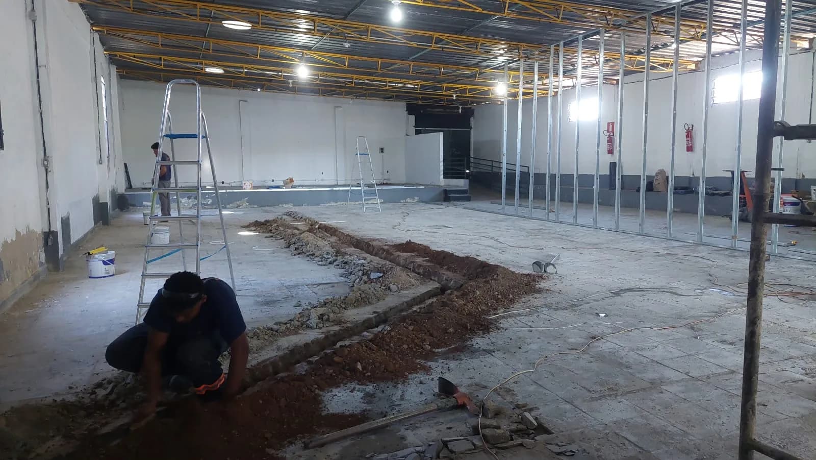 Preparação mecânica do substrato